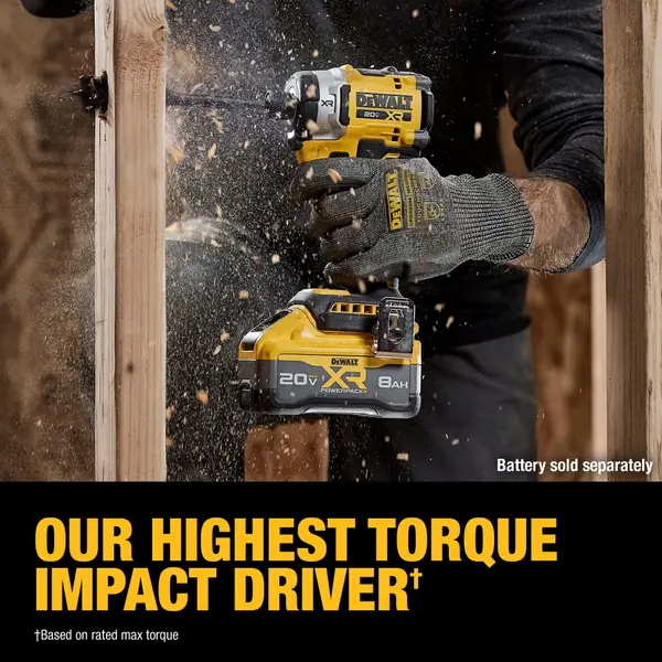 DEWALT 20V MAX XR Brushless Cordless 3-Speed High Torque 1/4