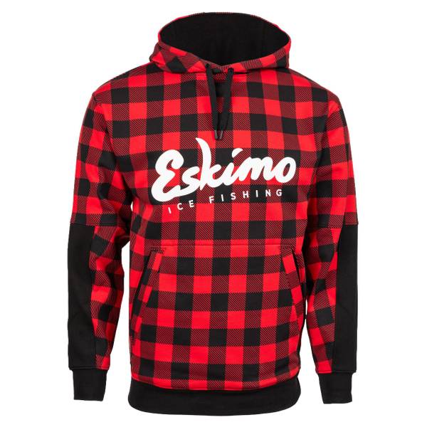Photo of Men's Retro Buffalo Plaid Hoodie