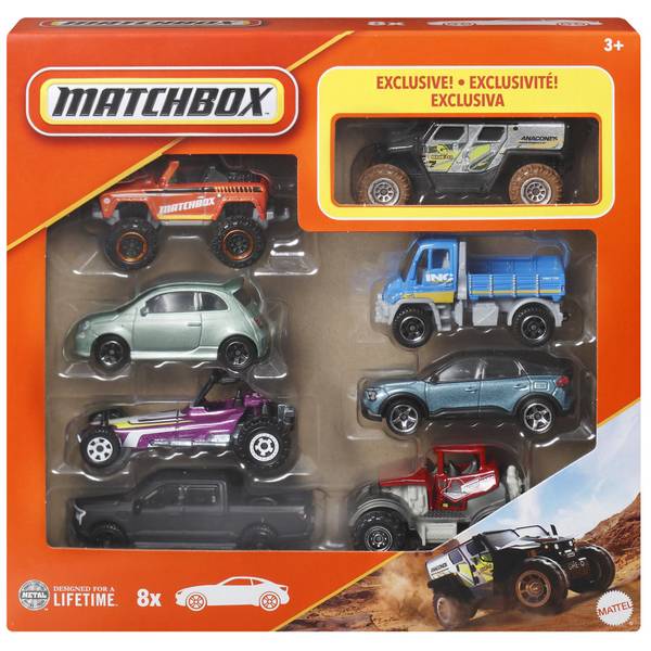 Matchbox 8-Pack 1:64 Assortment - HVR81 | Blain's Farm & Fleet