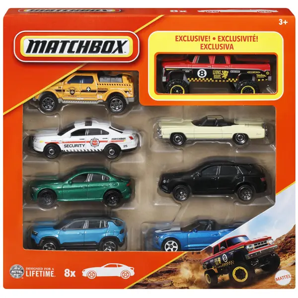 Matchbox 8-Pack 1:64 Assortment - HVR81 | Blain's Farm & Fleet