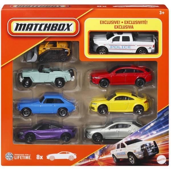 Matchbox 8-Pack 1:64 Assortment - HVR81 | Blain's Farm & Fleet