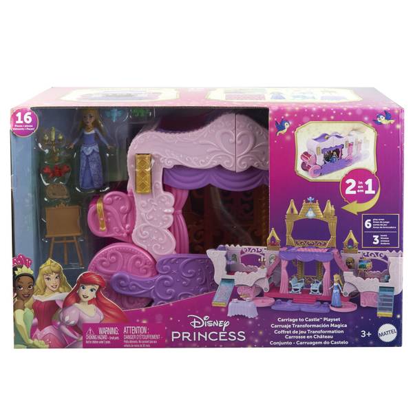 Disney Princess Carriage to Castle Playset HWX17 Blain s Farm Fleet