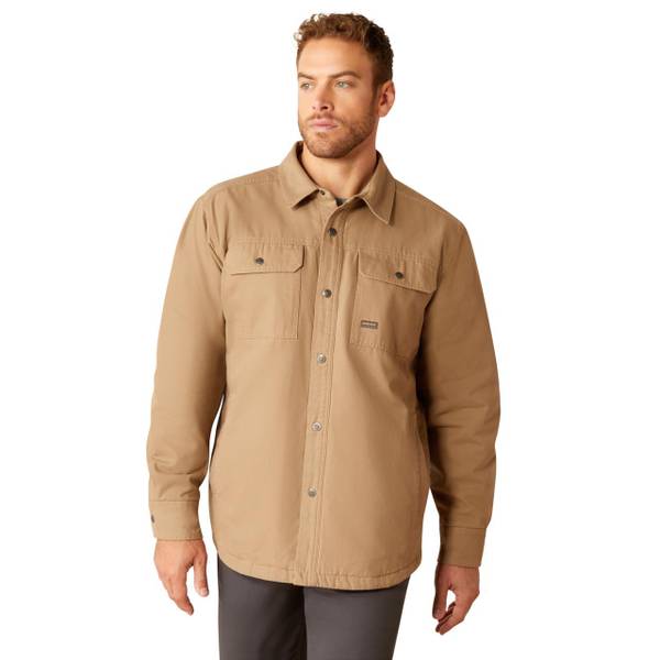 Photo of Men's Rebar Canvas Fleece Lined Shirt Jacket