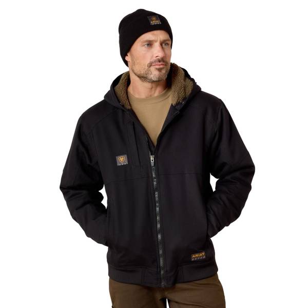 Carhartt Men's Iconic J140 Firm Duck Active Jac - 106673-BLK