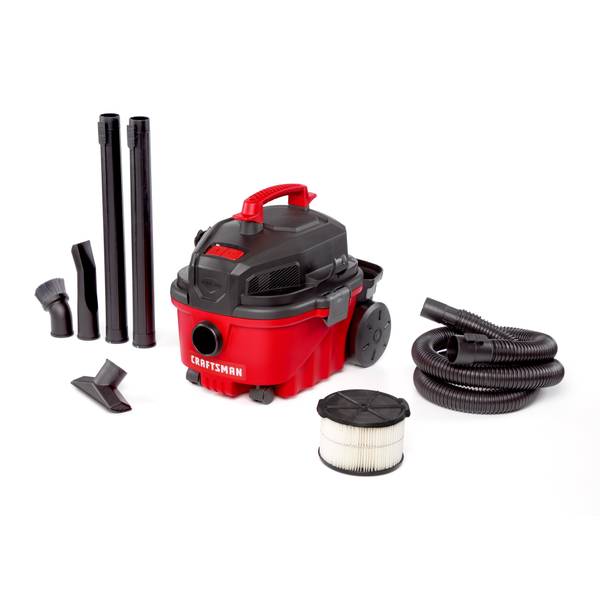 Photo of 4 Gallon Corded Wet/Dry Vacuum 120 V 5 HP