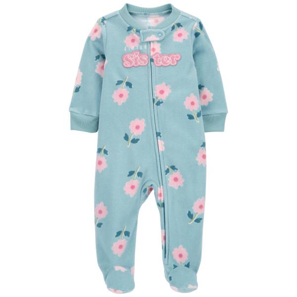 Carters 18 Months Baby Girl Fleece Winter Onesie Footies Clothes buy LOT