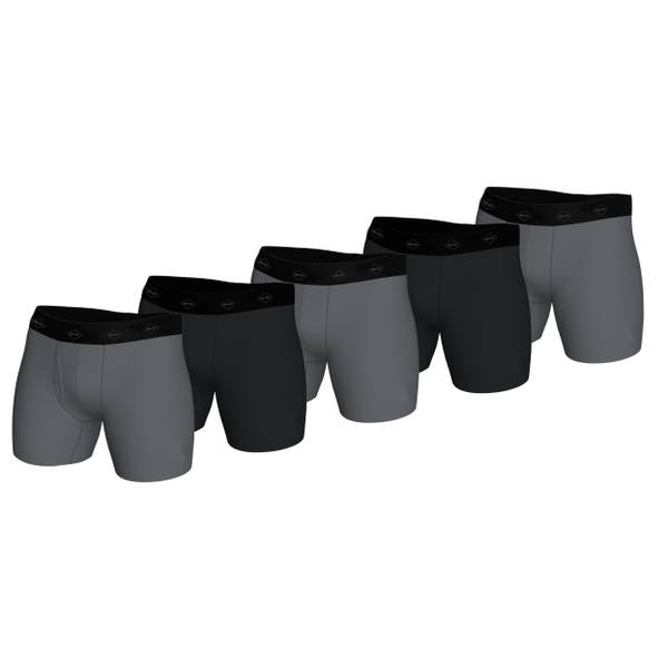Photo of Men's 5-Pack Knit Boxer Briefs