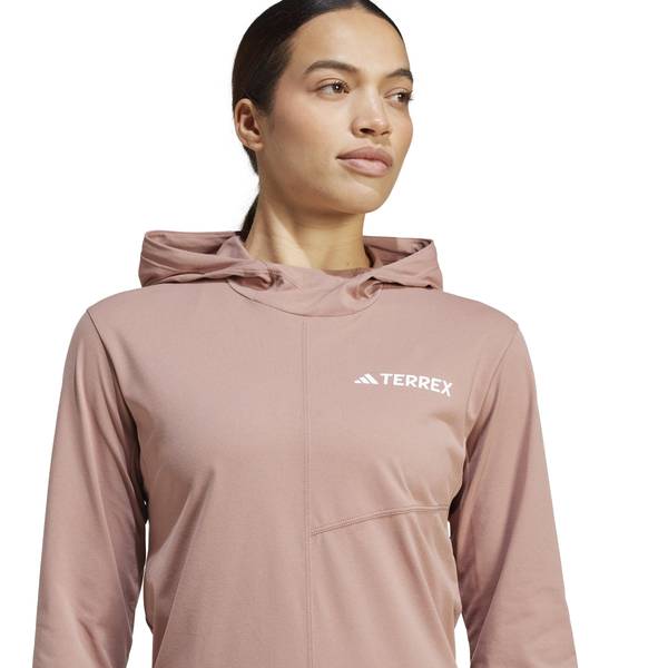 Adidas Women's Terrex Multi Climacool Hooded Long Sleeve Top