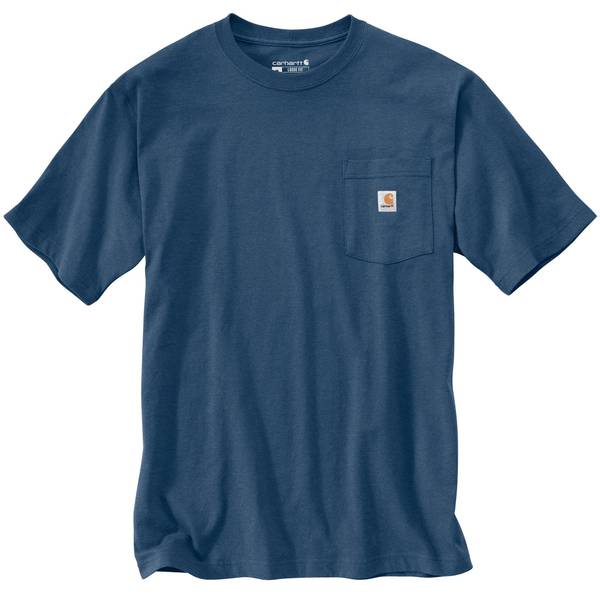 Carhartt Men's K87 Loose Fit Heavyweight Short-sleeve Pocket T-shirt 