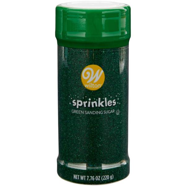 Photo of 7.76 oz Green Sanding Sugar Christmas Cookie Sprinkles