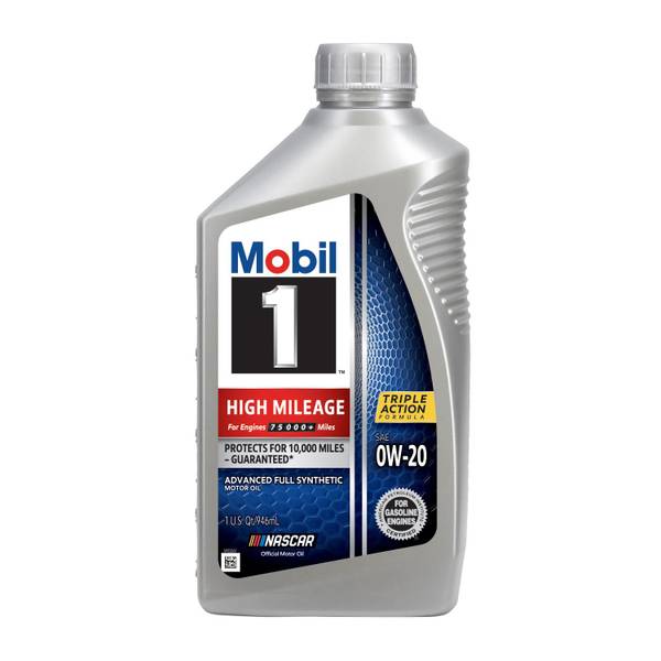 Photo of 1 Quart 0W-20 High Mileage Full Synthetic Motor Oil