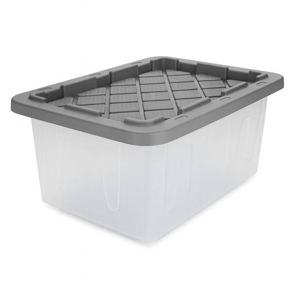 Blain's Farm & Fleet 15 Gallon Clear Tough Tote - 4415BFFCLCG.06