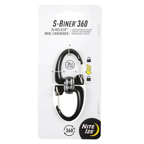 Photo of S-Biner 360 SlideLock Dual Carabiner #3