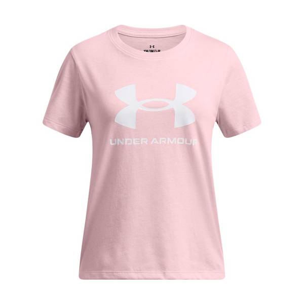 Tシャツ・カットソー UMBRO Essential Small Logo Short Sleeve T-Shirt Pink UQ123CR Under Armour Boy's Big Logo Short Sleeve Tee - 1389756-293-S
