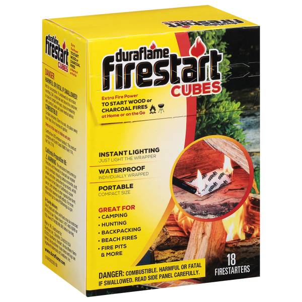 UPC 041137018452 product image for Duraflame 18-Count Indoor/Outdoor Firestart Cubes | upcitemdb.com