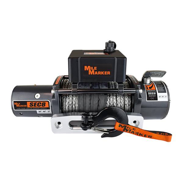 Photo of 8,000 lb. Electric Winch with Synthetic Rope