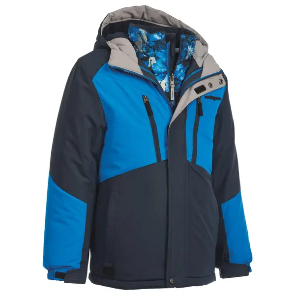 ZeroXposur Boy's Thruster System Jacket - D54504-BB-Iron-XL ZeroXposur Boy's Thruster System Jacket - D54504-BB-Iron-XL