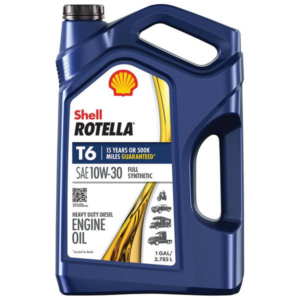 Photo of 1 Gallon T6 10W-30 Full Synthetic Heavy Duty Diesel Engine Oil