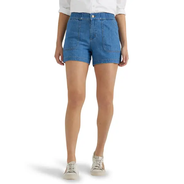 新品　LTT NJ SHORT PANTS L ルース　LUZ TOP TEAM RDN323 - 10 oz. Denim Mid-Length Short – Los Angeles Apparel