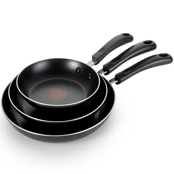 Fissler 32cm Frying Pan Set – 3-Piece T-Fal 3-Piece Essentials Nonstick Fry Pan Set - B242S374 | Blain's