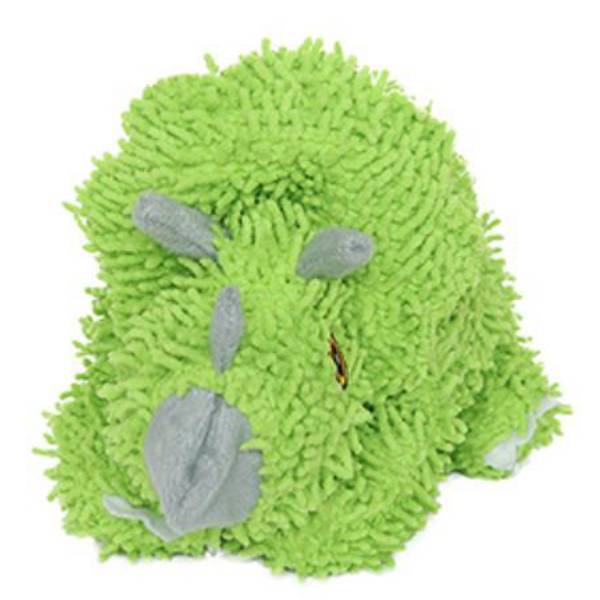 Mighty Dog Mighty Microfiber Ball Medium Triceratops Green