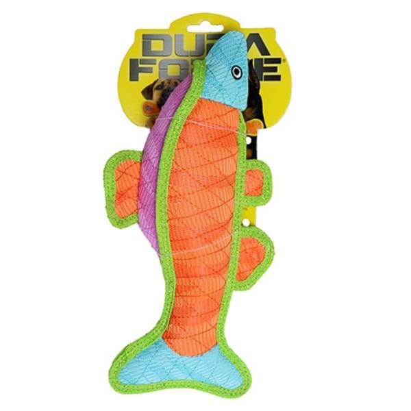 Photo of Fish Medium Dog Toy, Blue, Orange, Pink