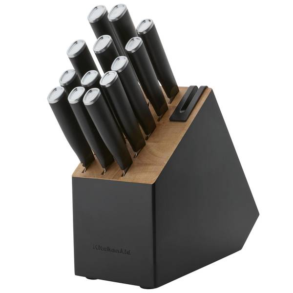 Photo of 14-Piece Classic Two-Tone Slim Knife Block Set