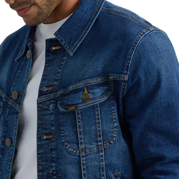 Lee Men's Extreme Motion Rider Jacket - 112353925-S | Blain's Farm