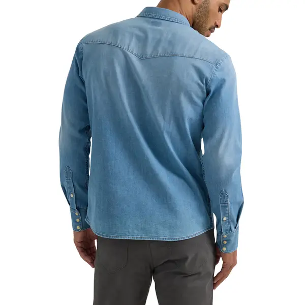 Lee Men's All Purpose Western Denim Shirt - 112357939-S | Blain's