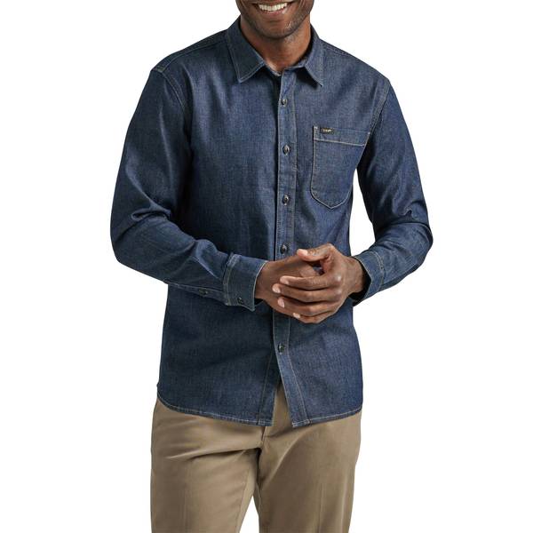 Photo of Men's Extreme Motion All Purpose Denim Shirt