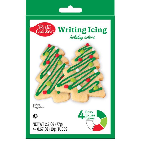 Photo of 4-Count 2.7 oz Writing Icing Holiday Colors