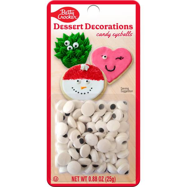 Photo of .88 oz Dessert Decorations Candy Eyeballs