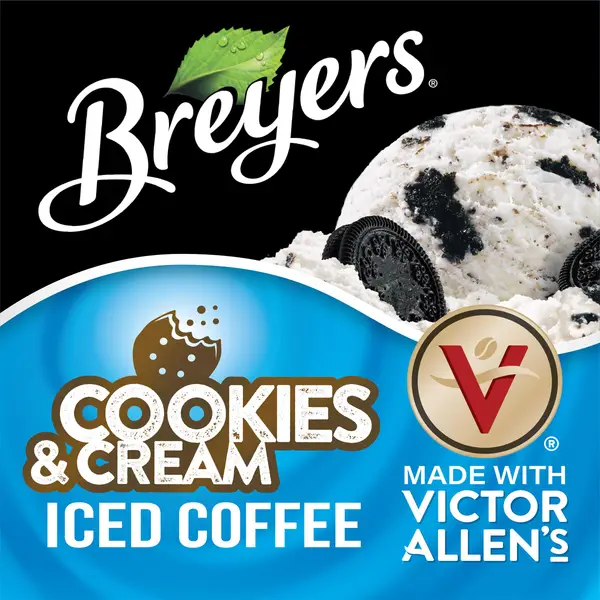 Victor Allen's Coffee 13.7oz Breyer's Cookies & Cream Iced Coffee