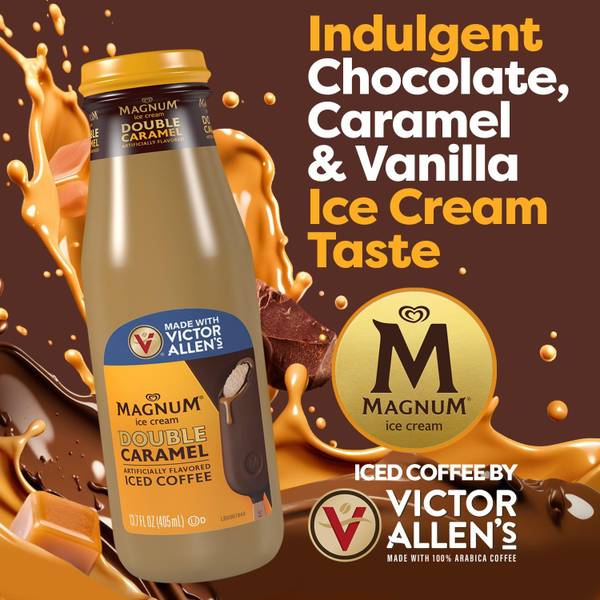 Victor Allen's Coffee 13.7 oz Magnum Double Caramel Iced Coffee