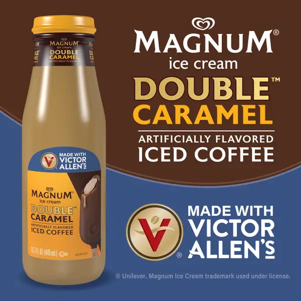 Victor Allen's Coffee 13.7 oz Magnum Double Caramel Iced Coffee