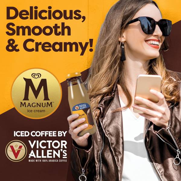 Victor Allen's Coffee 13.7 oz Magnum Double Caramel Iced Coffee