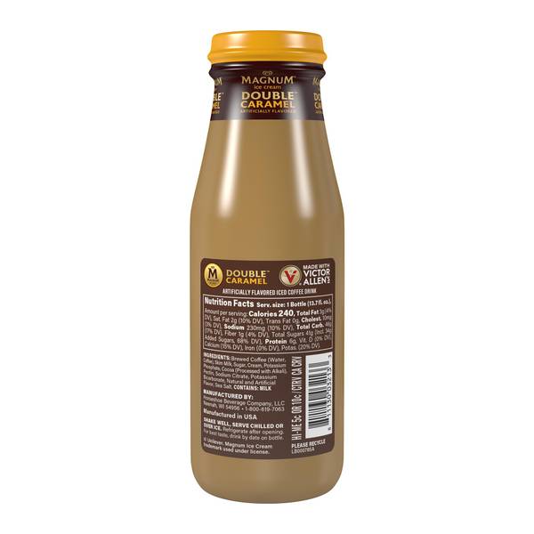 Victor Allen's Coffee 13.7 oz Magnum Double Caramel Iced Coffee