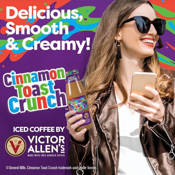 Victor Allen's Coffee 13.7oz Cinnamon Toast Crunch Iced Coffee