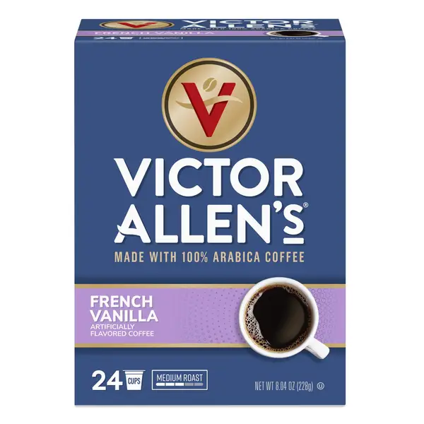 Victor Allen's Coffee 24-Count French Vanilla Flavored Coffee