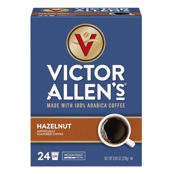 Photo of 24-Count Hazelnut Flavored, Medium Roast, Single Serve Coffee Pods