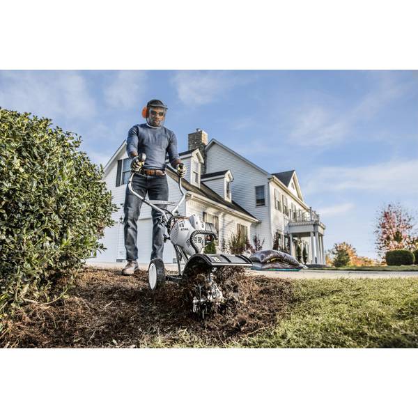 STIHL MM56 C-E Yard Boss Cultivator with Wheel Kit - 4604 200 0004