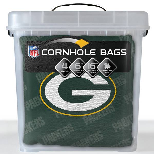 4 Green sold Bay packers bag bundle