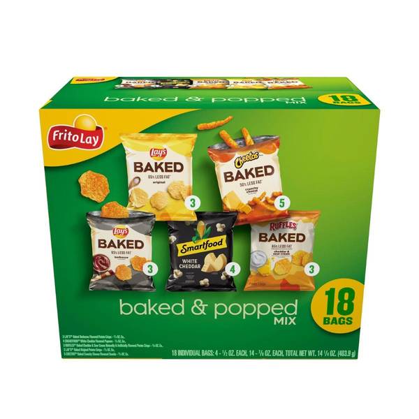 Photo of 18-Count Baked and Popped Variety Pack