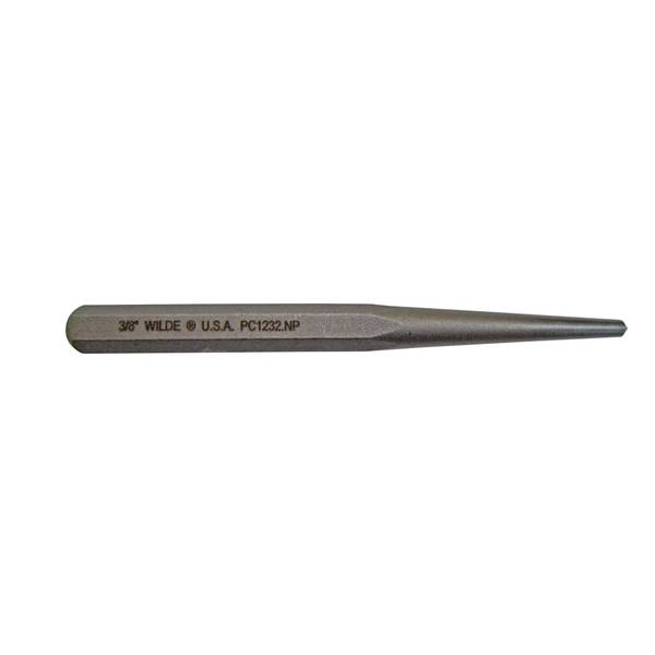 Wilde Tool PP5 5-Piece Pin Punch Set - 3/32" To 1/4" - Professional Quality, Made In USA, Lifetime Warranty