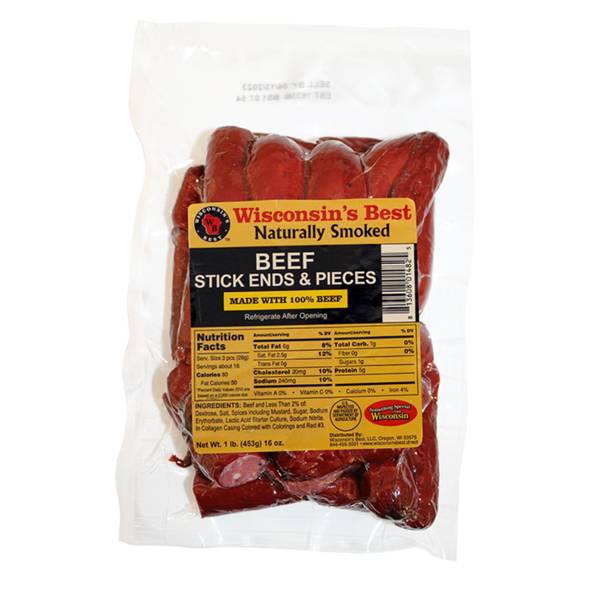 Photo of 16 oz Beef Snack Stick Ends & Pieces