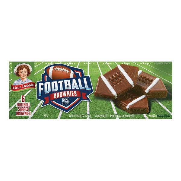 Photo of 9.08 oz Football Brownies