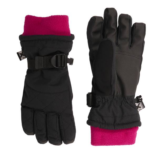 ZeroXposur Girl s Ailee Ski Gloves D35122K Black S M Blain s Farm Fleet