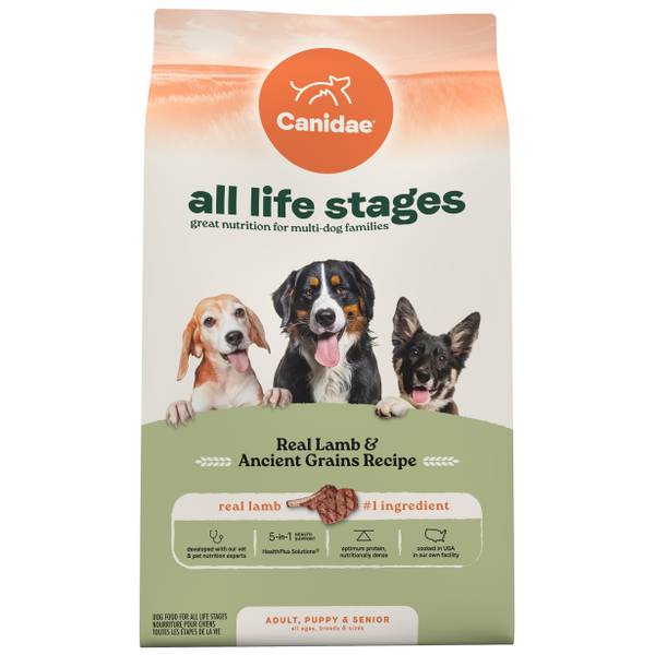 UPC 640461003129 product image for Canidae 27 lb All Life Stages Real Lamb/Ancient Grains Recipe Dry Dog Food | upcitemdb.com