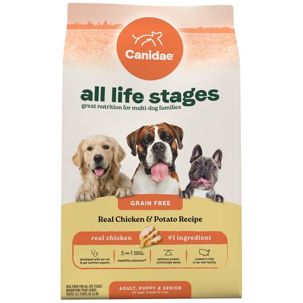Canidae All Life Stages Dry Dog Food Real Chicken & Potato Recipe