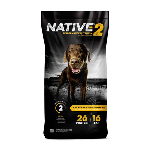 Photo of Level 2 Dog Food, 40 lb, 26% Protein, 16% Fat